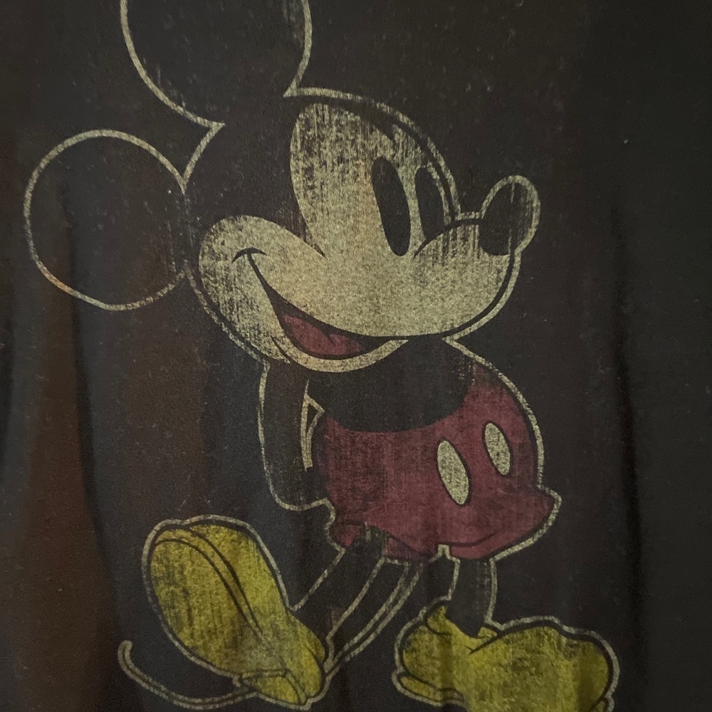 Disney Parks Mens Mickey Mouse Black Tshirt M - Picture 4 of 4